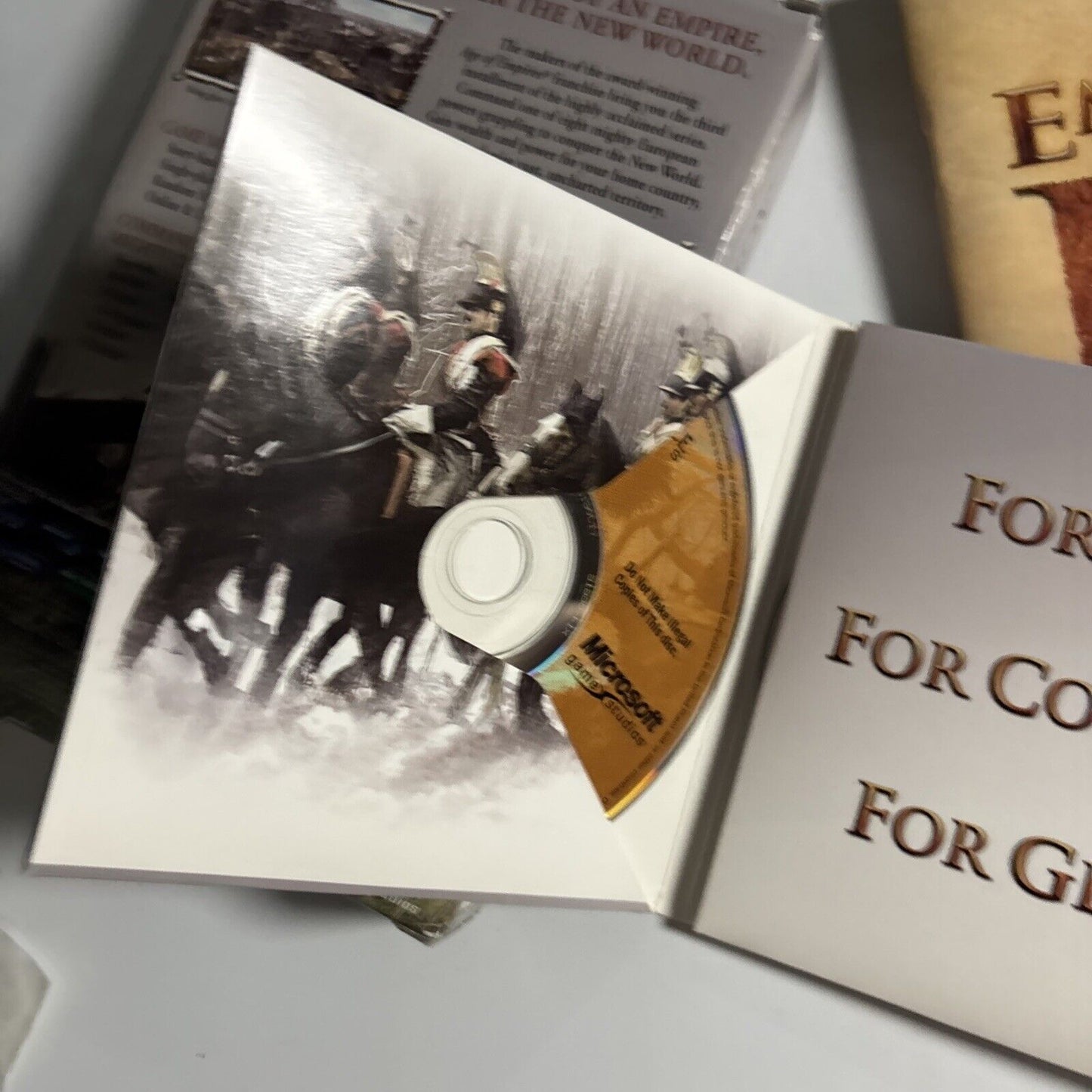 Age Of Empires III 3 PC CDROM Windows XP Computer Game Microsoft Australia 2007