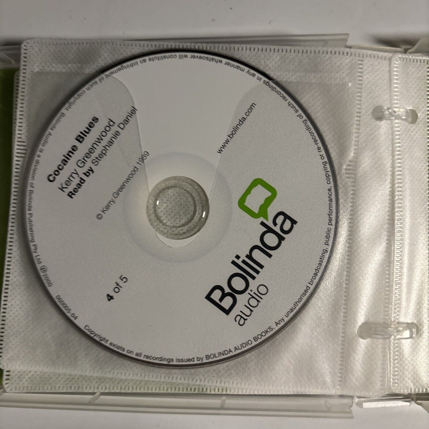 Cocaine Blues by Kerry Greenwood (Audio CD, 2006)