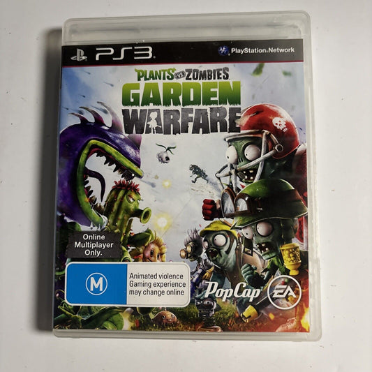 Plants vs Zombies Garden Warfare PS3 Sony Playstation 3 Game