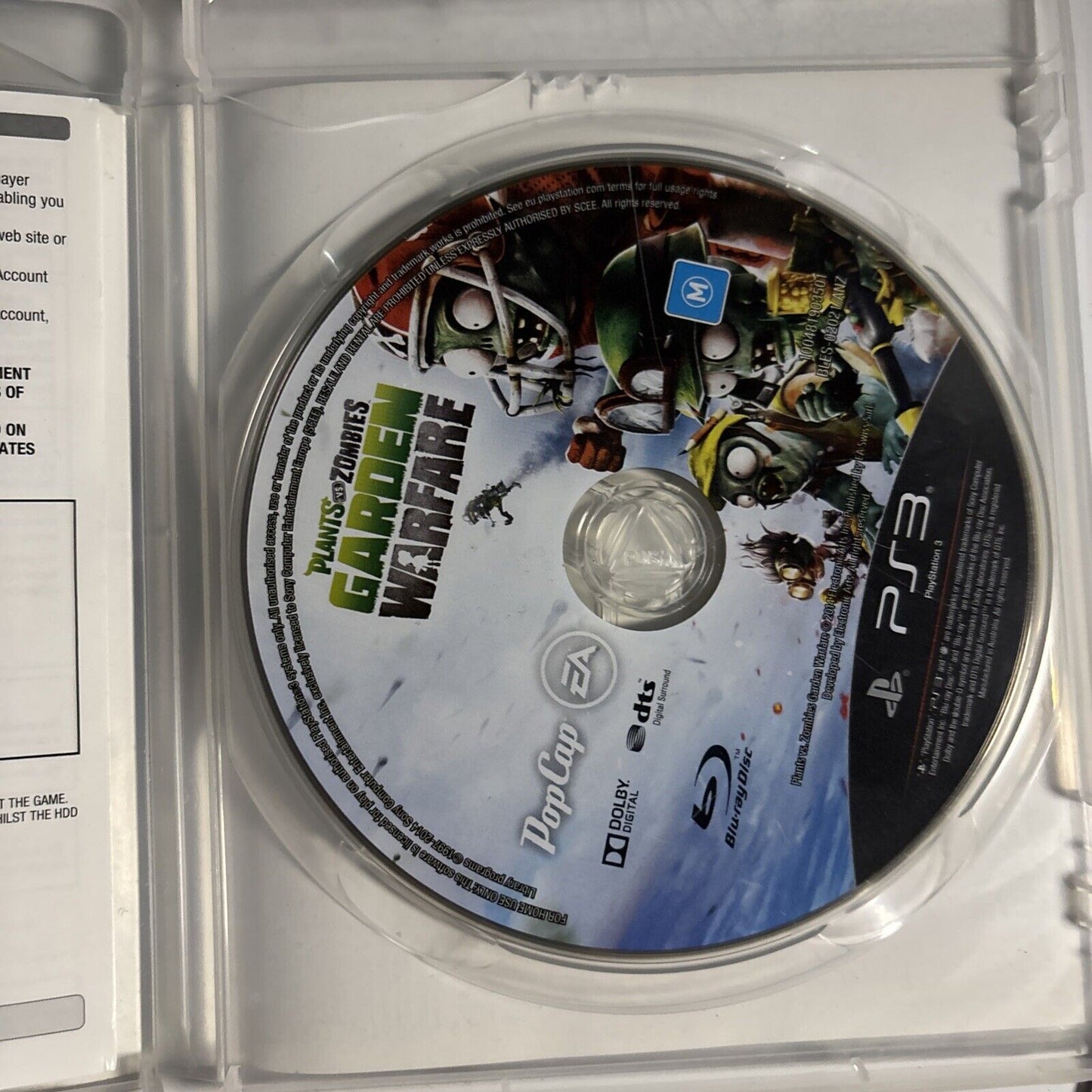 Plants vs Zombies Garden Warfare PS3 Sony Playstation 3 Game