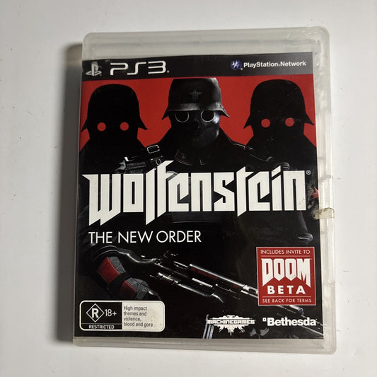 Wolfenstein: The New Order - PlayStation 3 - Shooter FPS - Bethesda