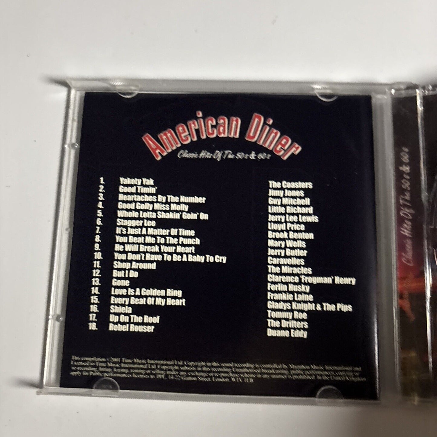 Various – American Diner - Classic Hits Of The 50s & 60s (CD) TMI179