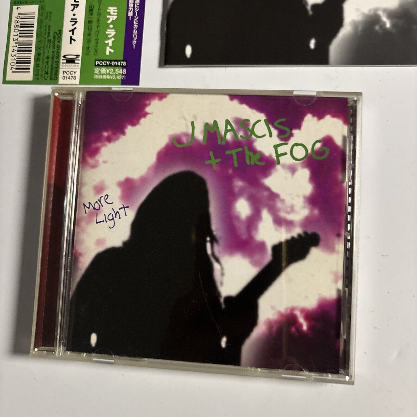 J Mascis + The Fog – More Light (CD, 2000) pccy-01478 Japan obi
