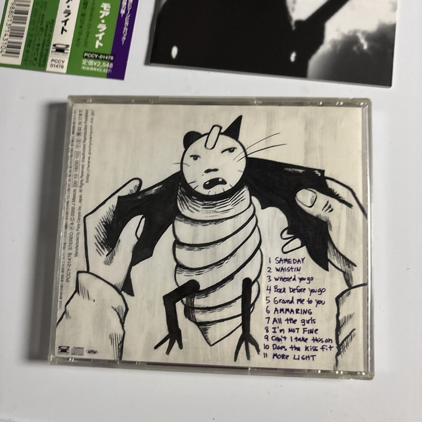J Mascis + The Fog – More Light (CD, 2000) pccy-01478 Japan obi