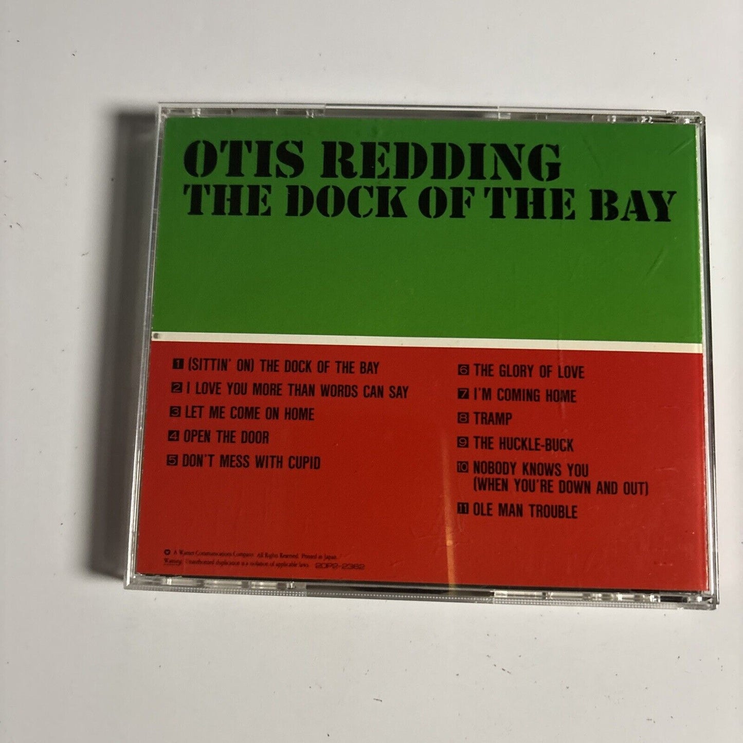 Otis Redding – The Dock Of The Bay (CD, 1968) 20p2-2362 Japan