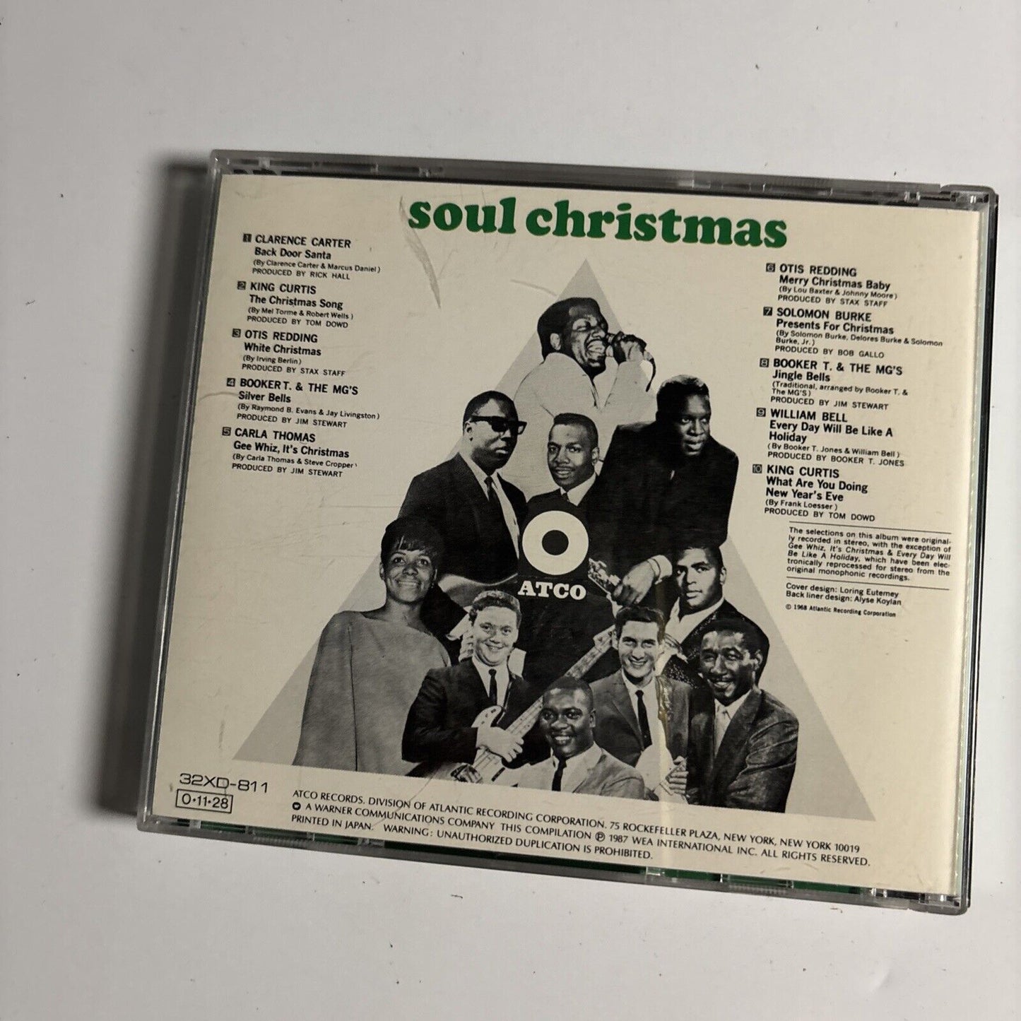 Soul Christmas (CD, 1987) 32xd-811 Japan