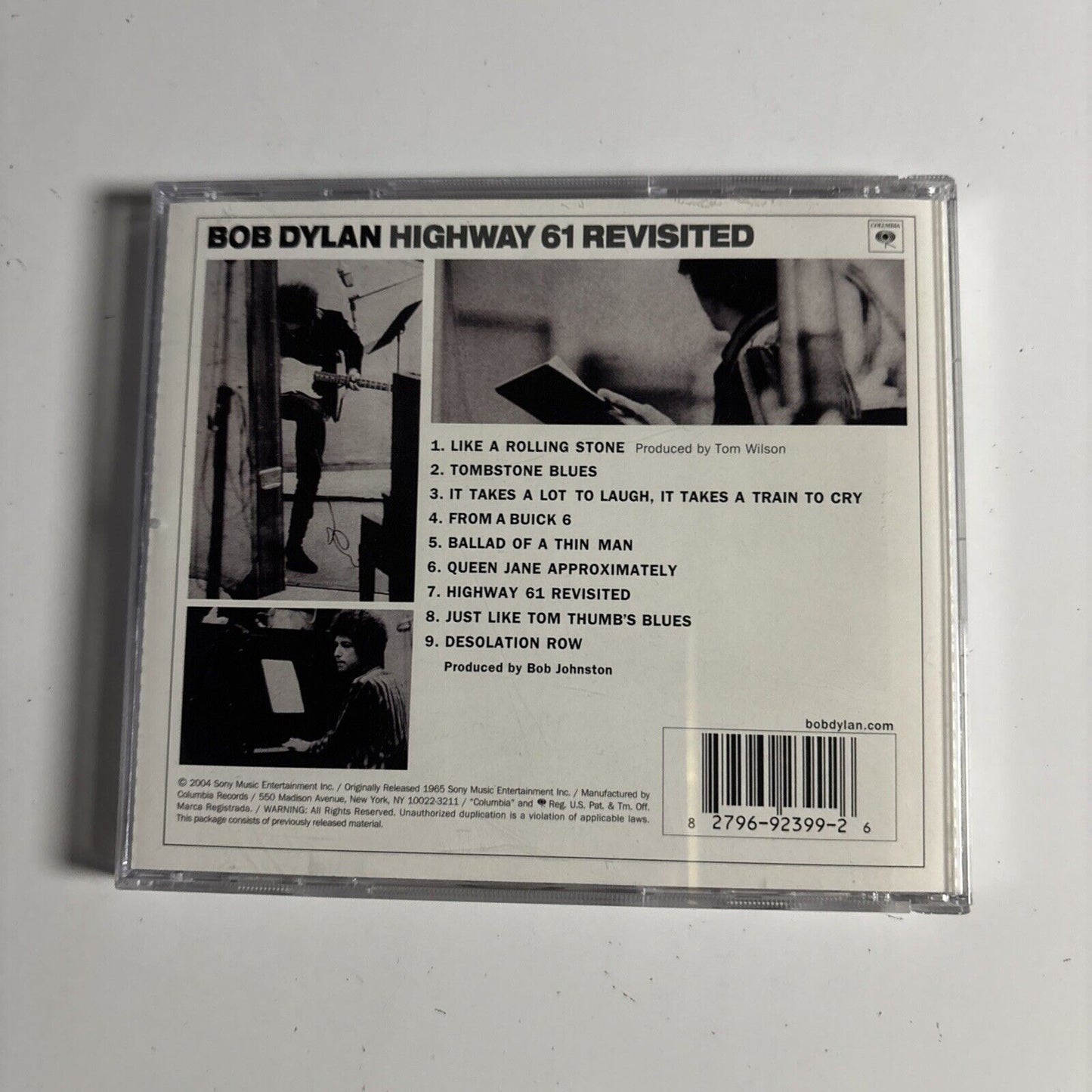 Bob Dylan – Highway 61 Revisited (CD, 2006) CK 92399