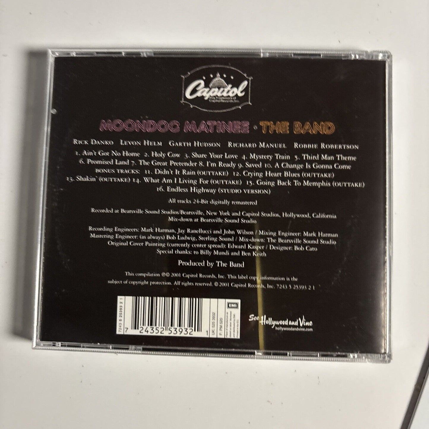 The Band – Moondog Matinee (CD, 2001)