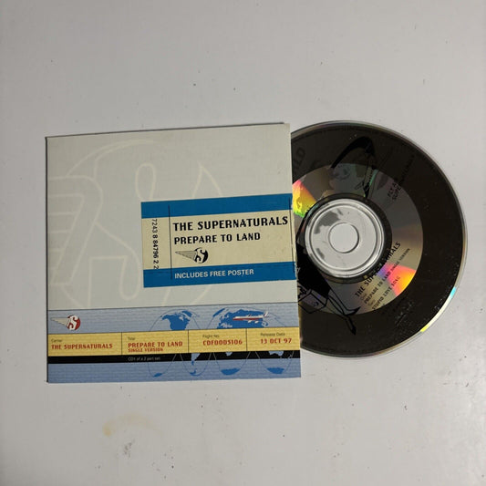 The Supernaturals – Prepare To Land (1997, CD1, CD) CDFOODS106