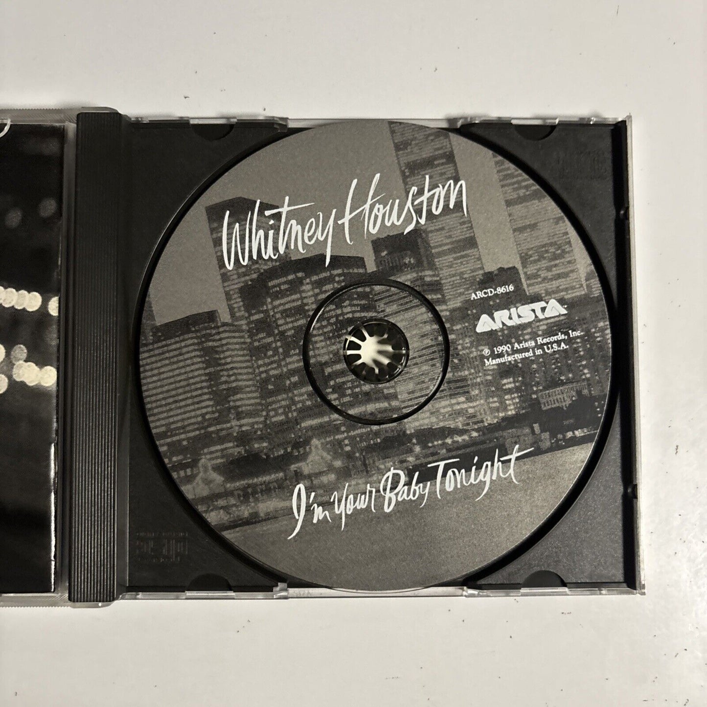 Whitney Houston – I'm Your Baby Tonight (CD, 1990) bvca-9  Japan