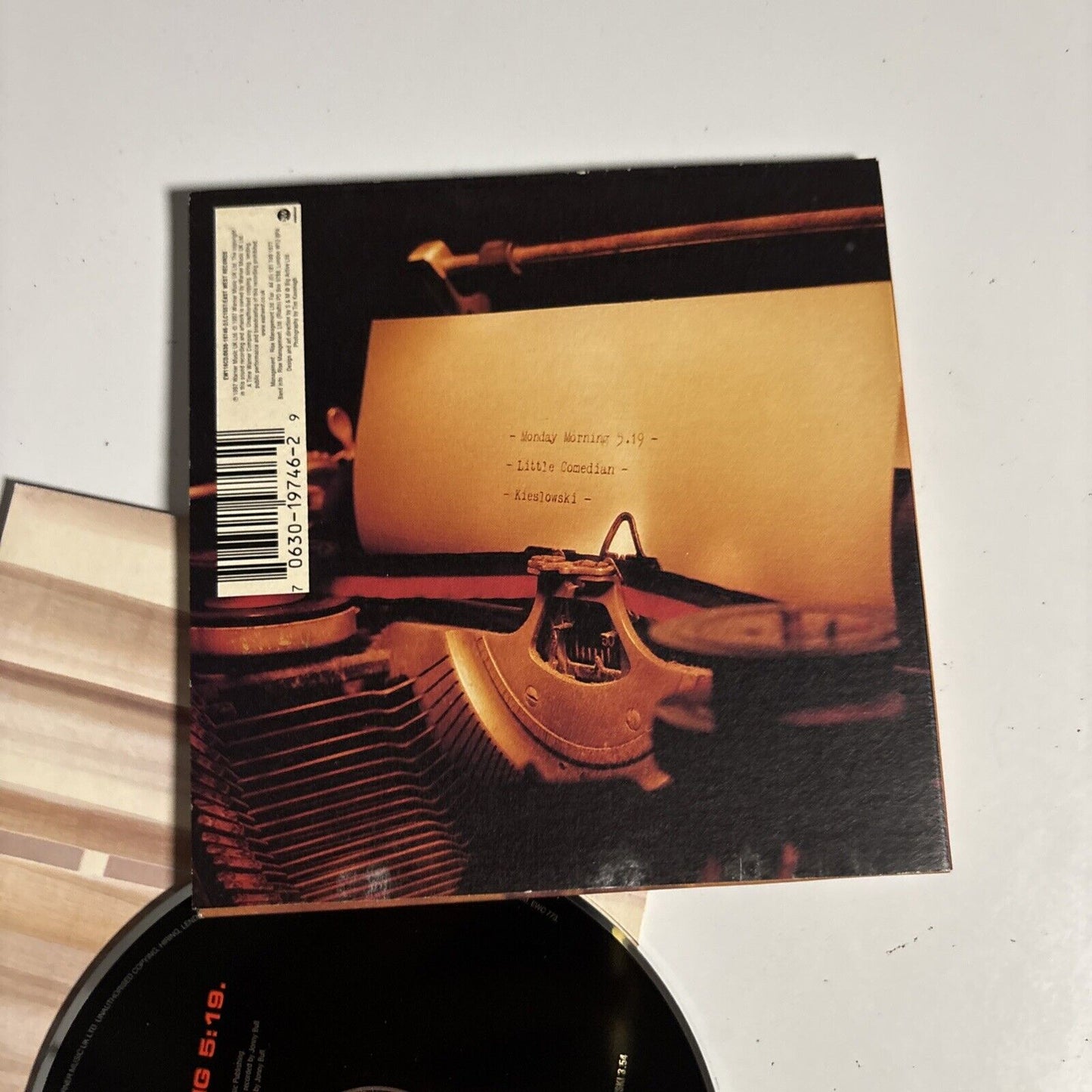 Rialto – Monday Morning 5:19 (1997, Card Sleeve, CD)