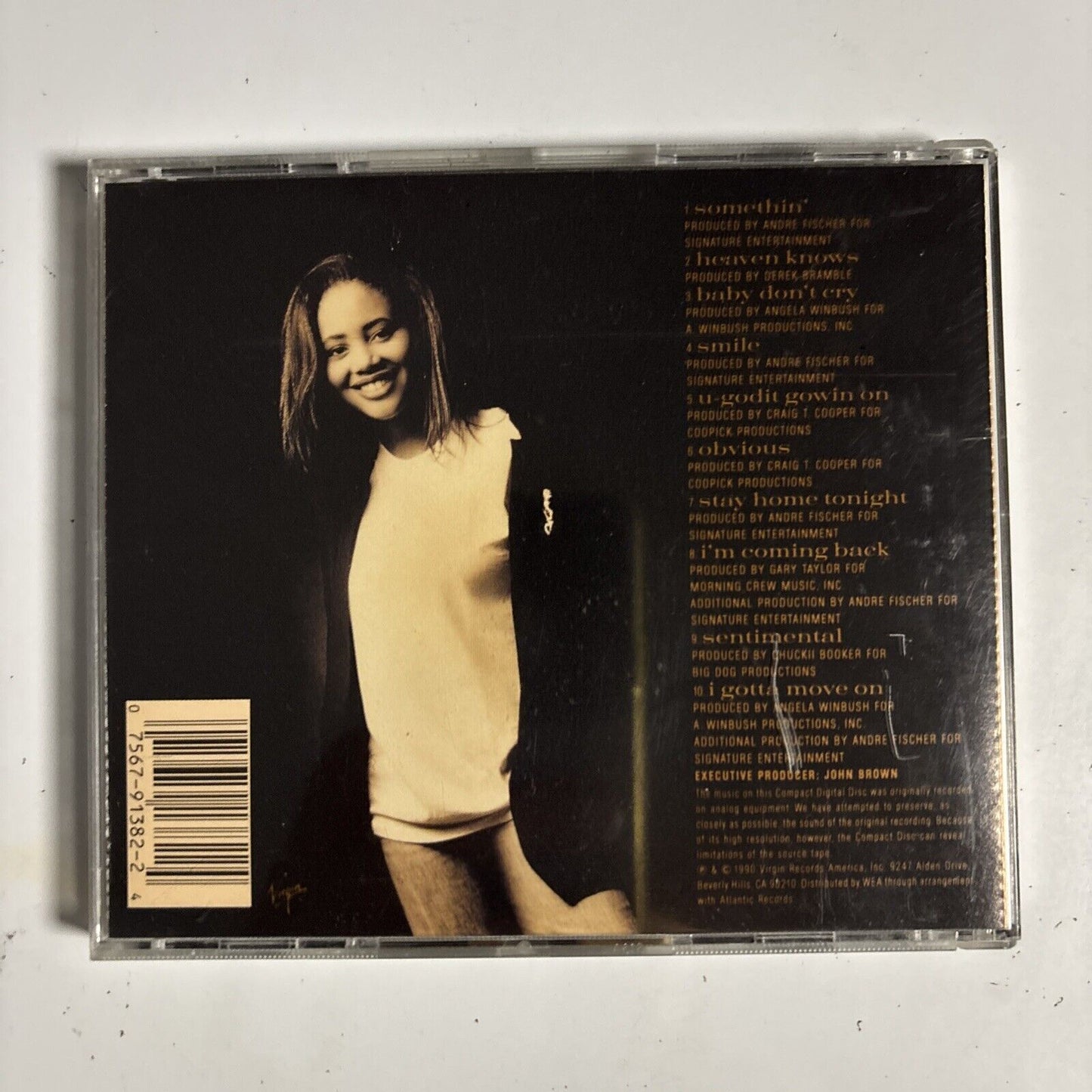 Lalah Hathaway – Lalah Hathaway  (CD, 1990) 91382-2