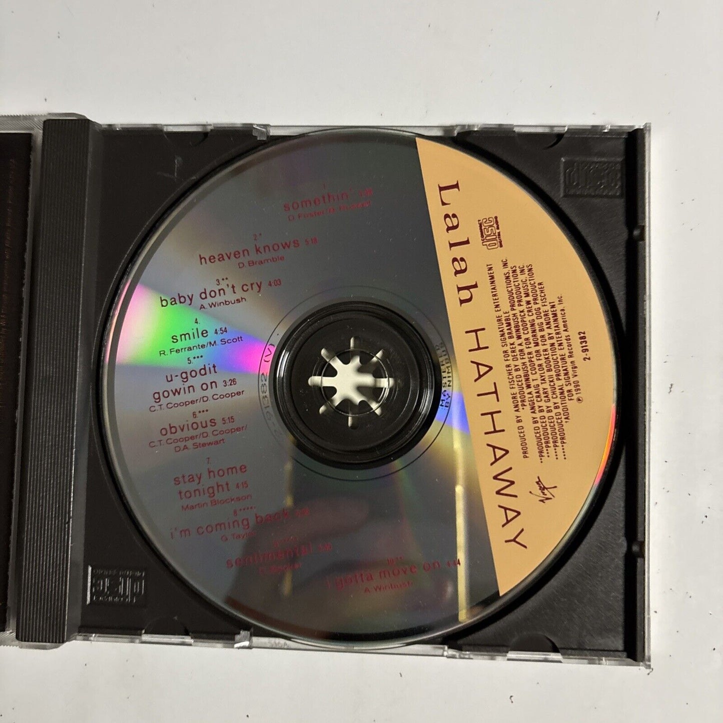 Lalah Hathaway – Lalah Hathaway  (CD, 1990) 91382-2