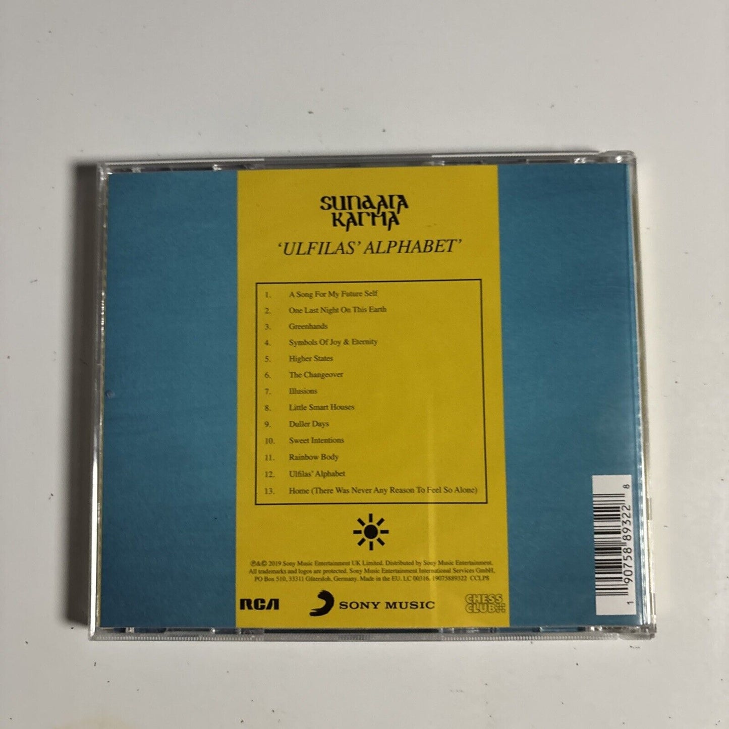 Sundara Karma – Ulfilas' Alphabet (CD, 2019)
