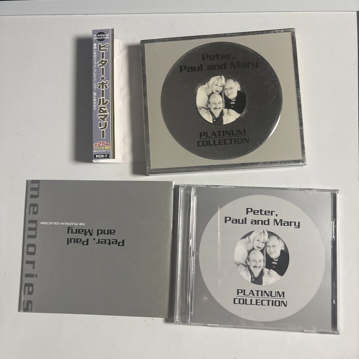 Peter, Paul And Mary – Platinum Collection (CD, HDCD, 2005) pcd-7 Japan obi HDCD
