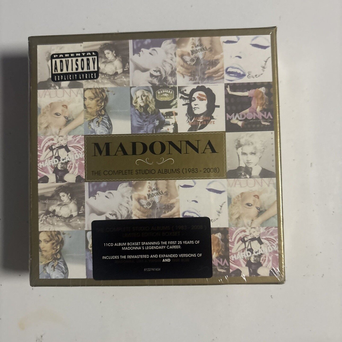 Madonna – The Complete Studio Albums (1983 - 2008) (CD, 2012)  *New Sealed*
