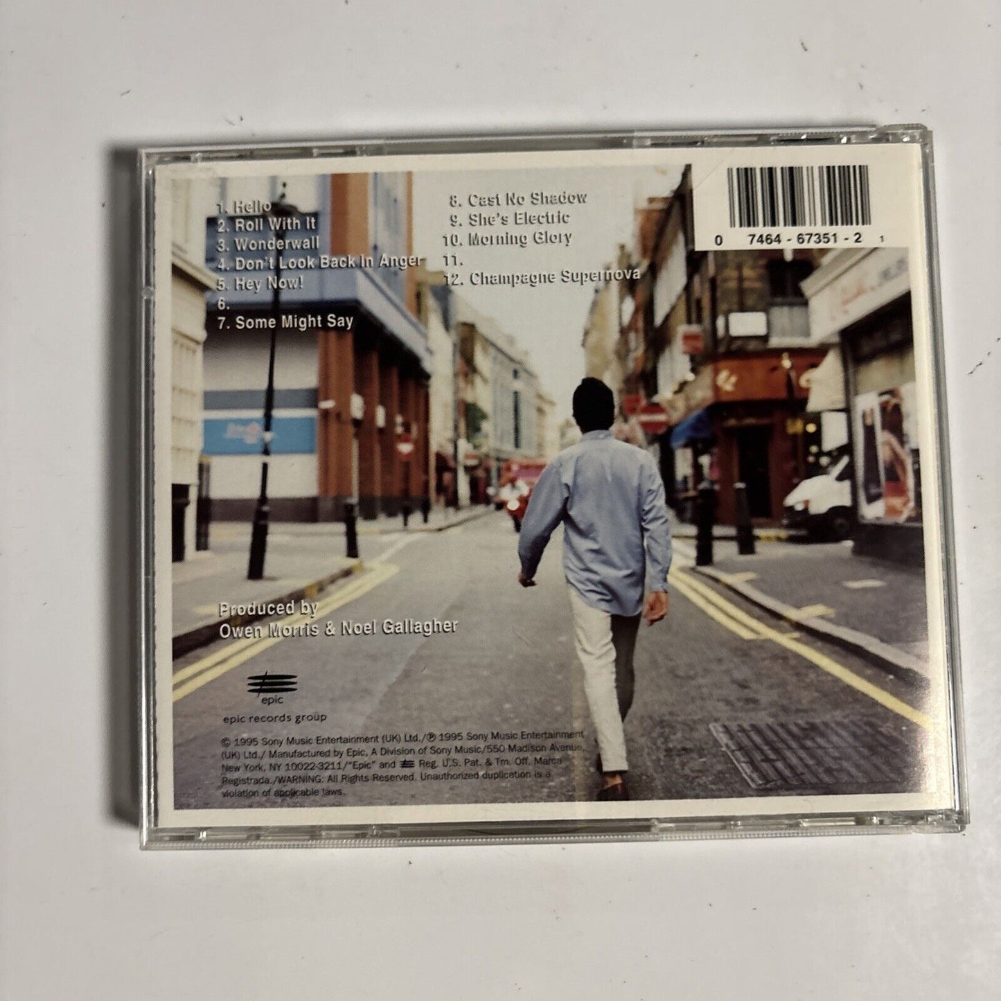 Oasis – (What's The Story) Morning Glory? (CD, 1995)  EK 67351
