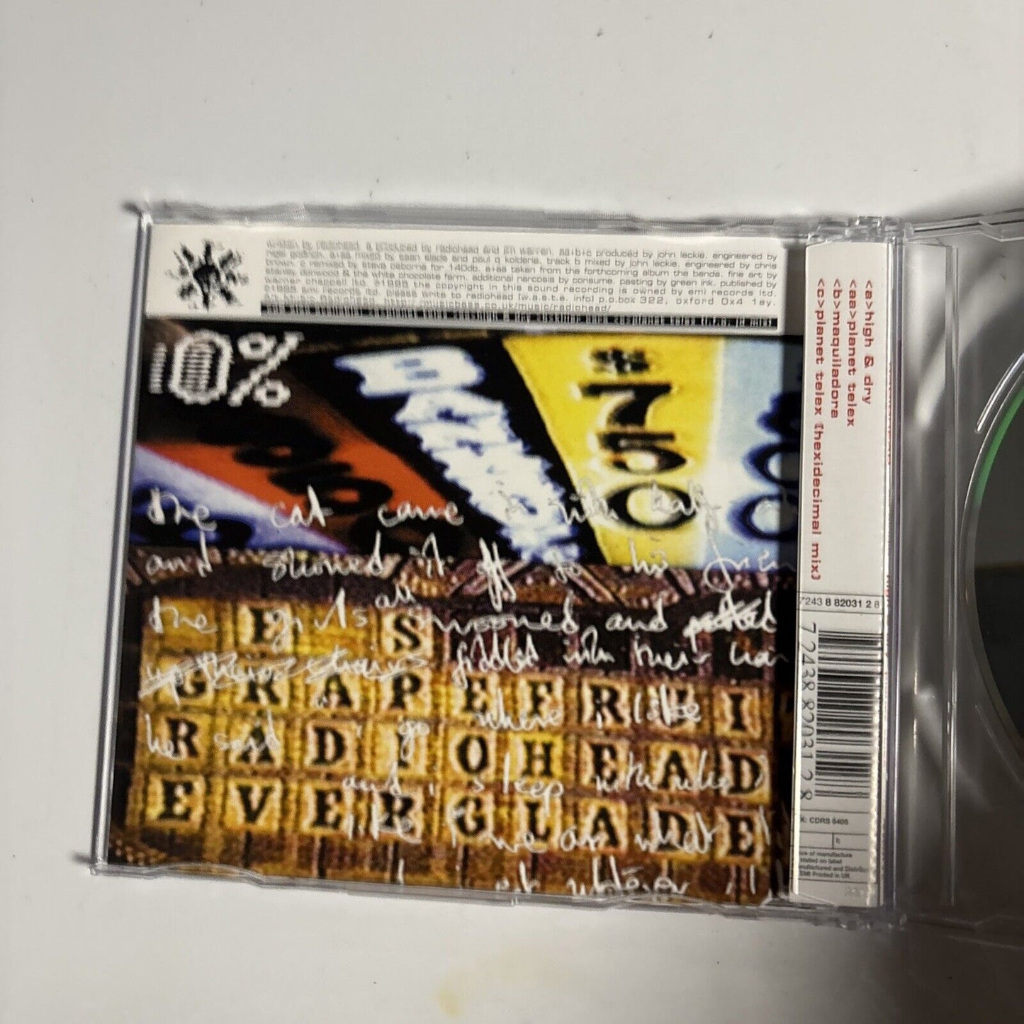 Radiohead – High & Dry / Planet Telex (1995, CD1, CD) CDRS 6405
