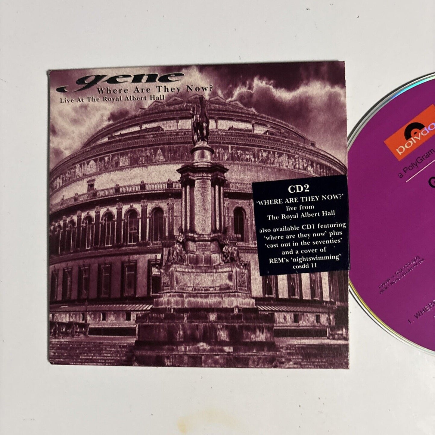 Gene – Where Are They Now? (1997, CD2, CD)