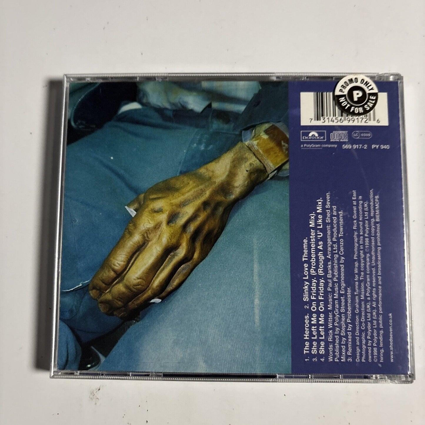 Shed Seven – The Heroes (1998, CD1, CD) 569 917-2  promo