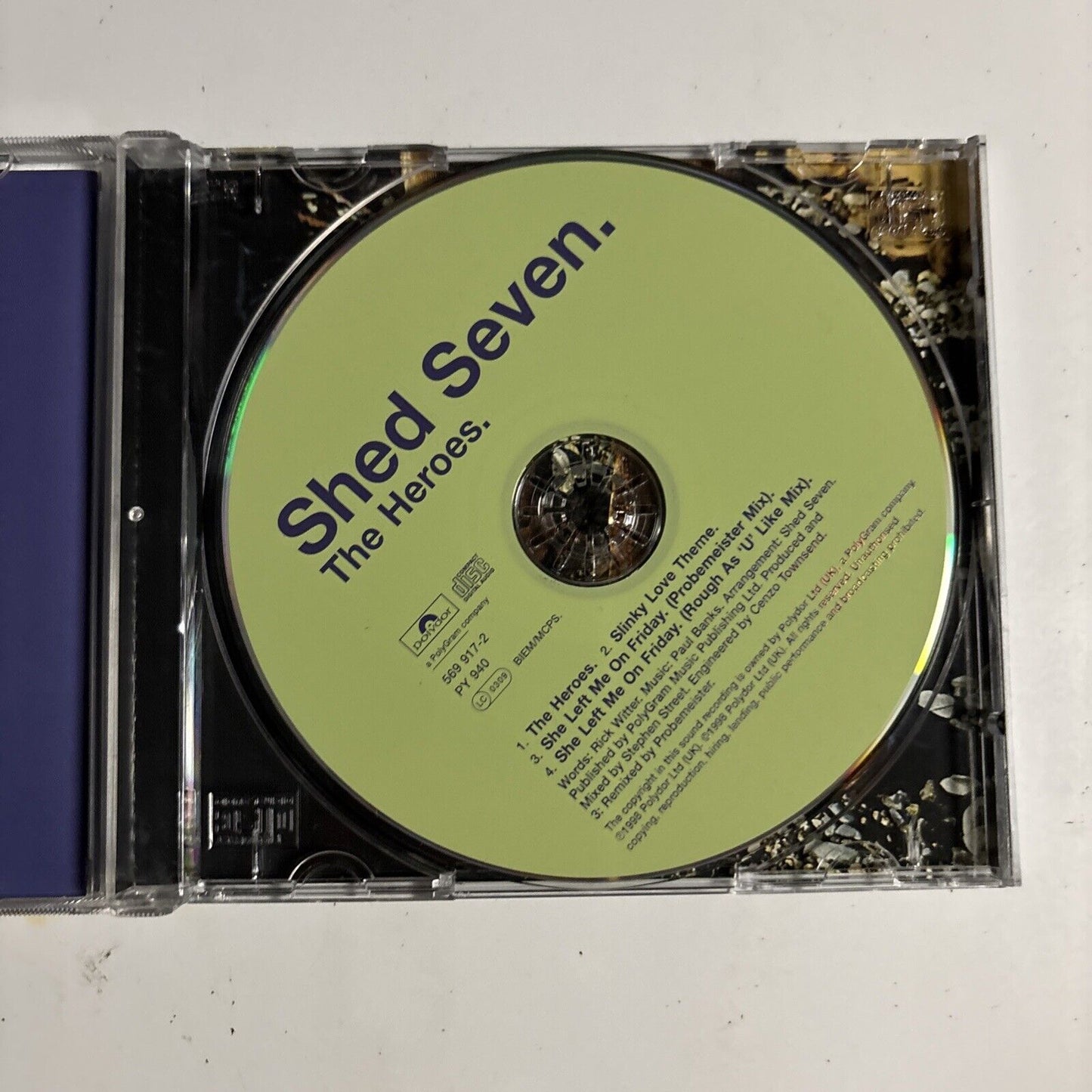 Shed Seven – The Heroes (1998, CD1, CD) 569 917-2  promo
