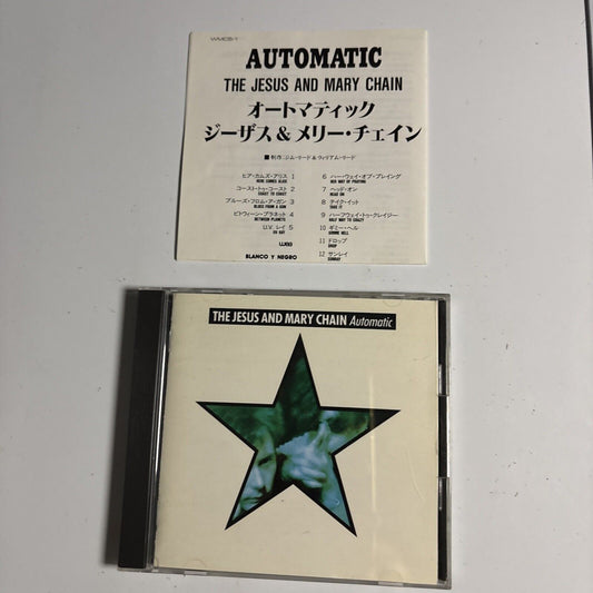 The Jesus And Mary Chain – Automatic (CD, 1989) wmc5-1 Japan