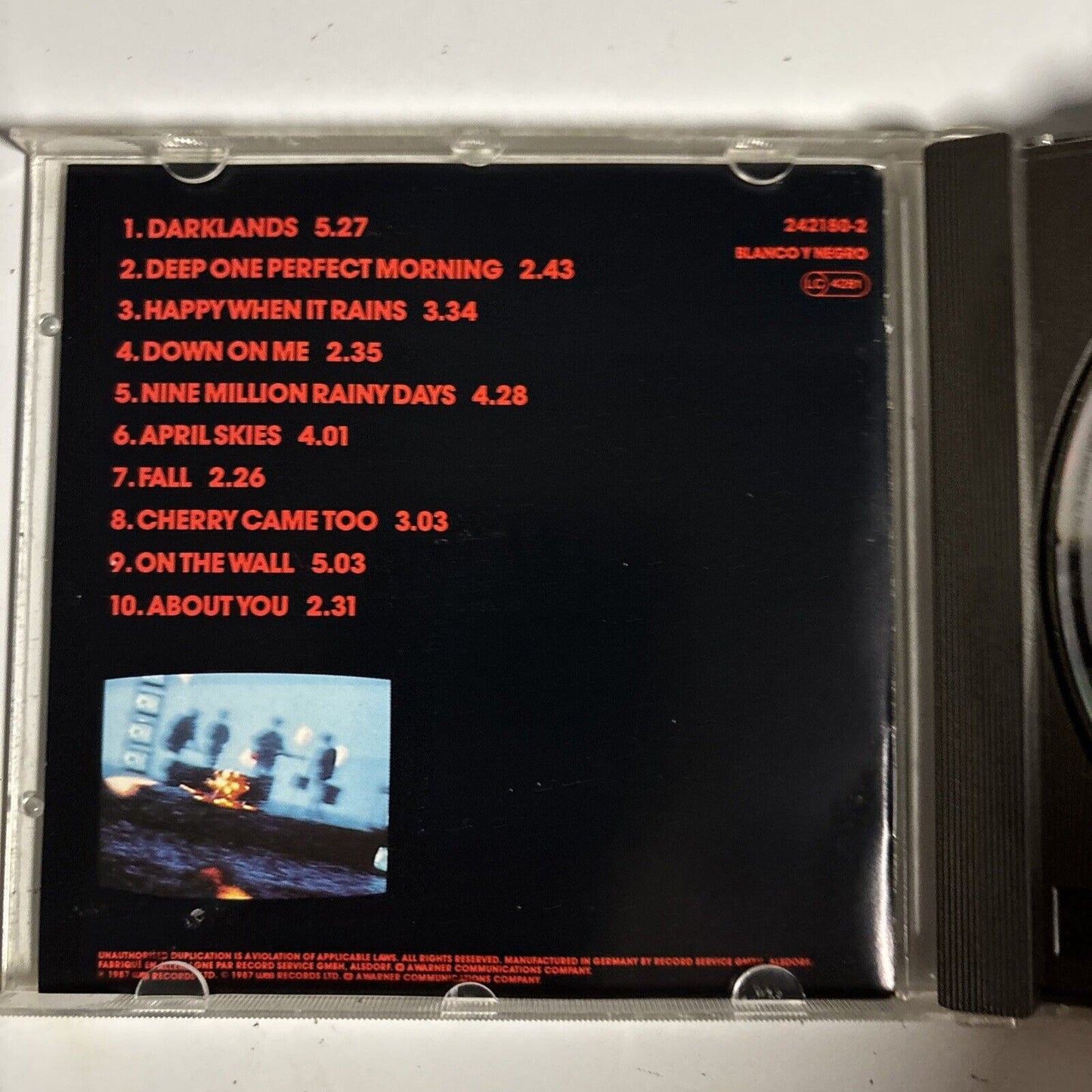 The Jesus And Mary Chain – Darklands (CD, 1987) 242180-2