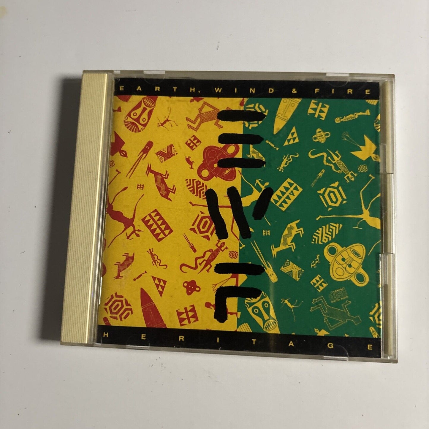 Earth, Wind & Fire – Heritage (CD, 1990) CSCS 5101 Japan