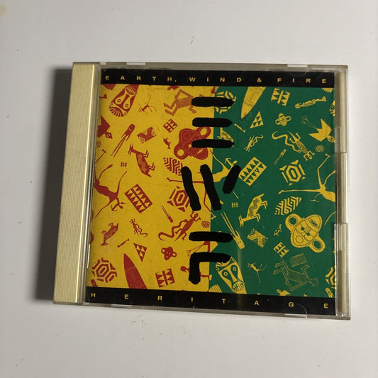 Earth, Wind & Fire – Heritage (CD, 1990) CSCS 5101 Japan