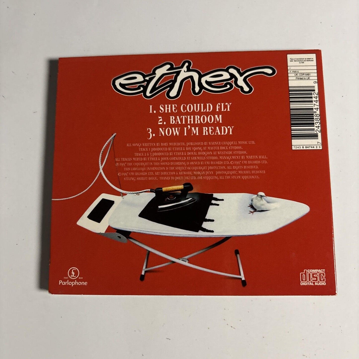 Ether – She Could Fly (CD, 1997)