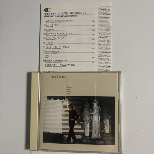 Boz Scaggs – Down Two Then Left (CD, 1977) srcs-6138 Japan