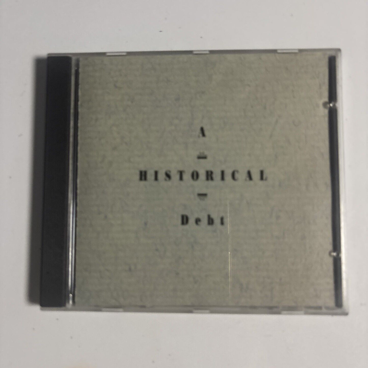 A Historical Debt (CD, 1991) HIST 1 CD