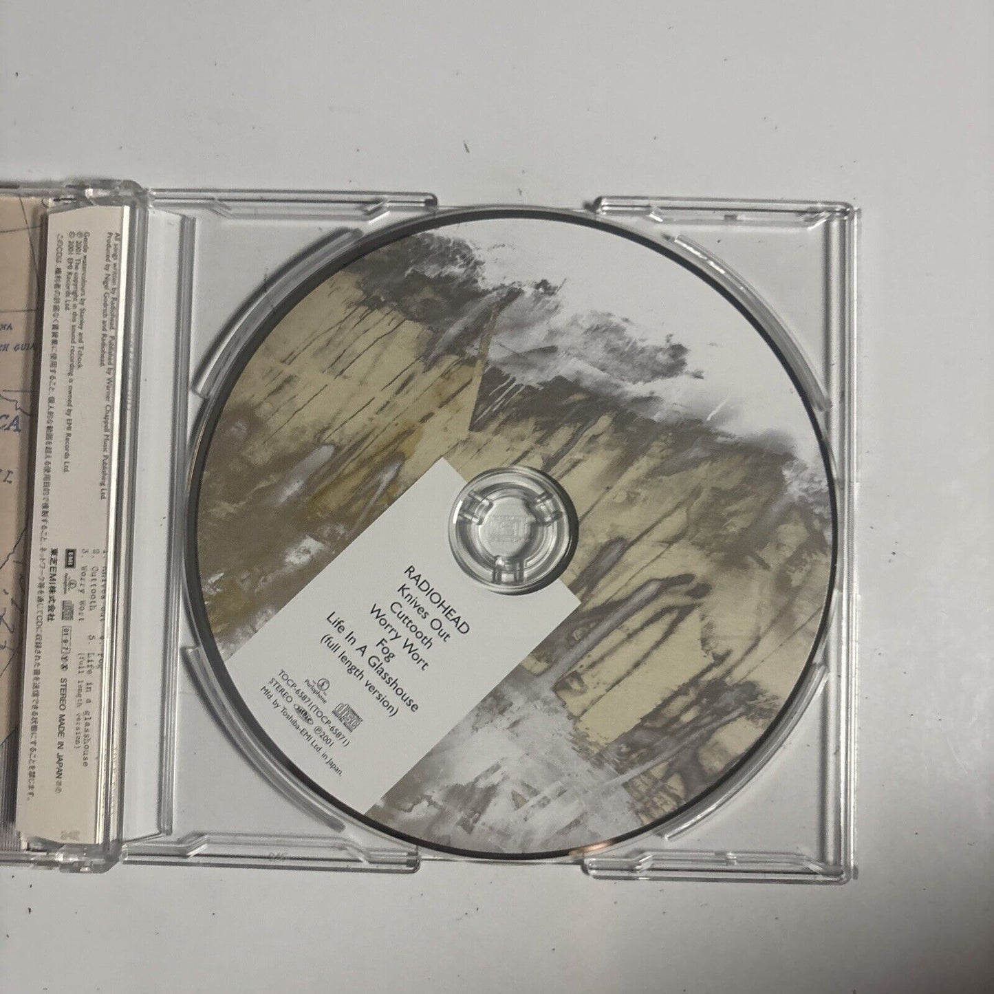 Radiohead – Knives Out (CD, 2001) tocp-65871 Japan obi