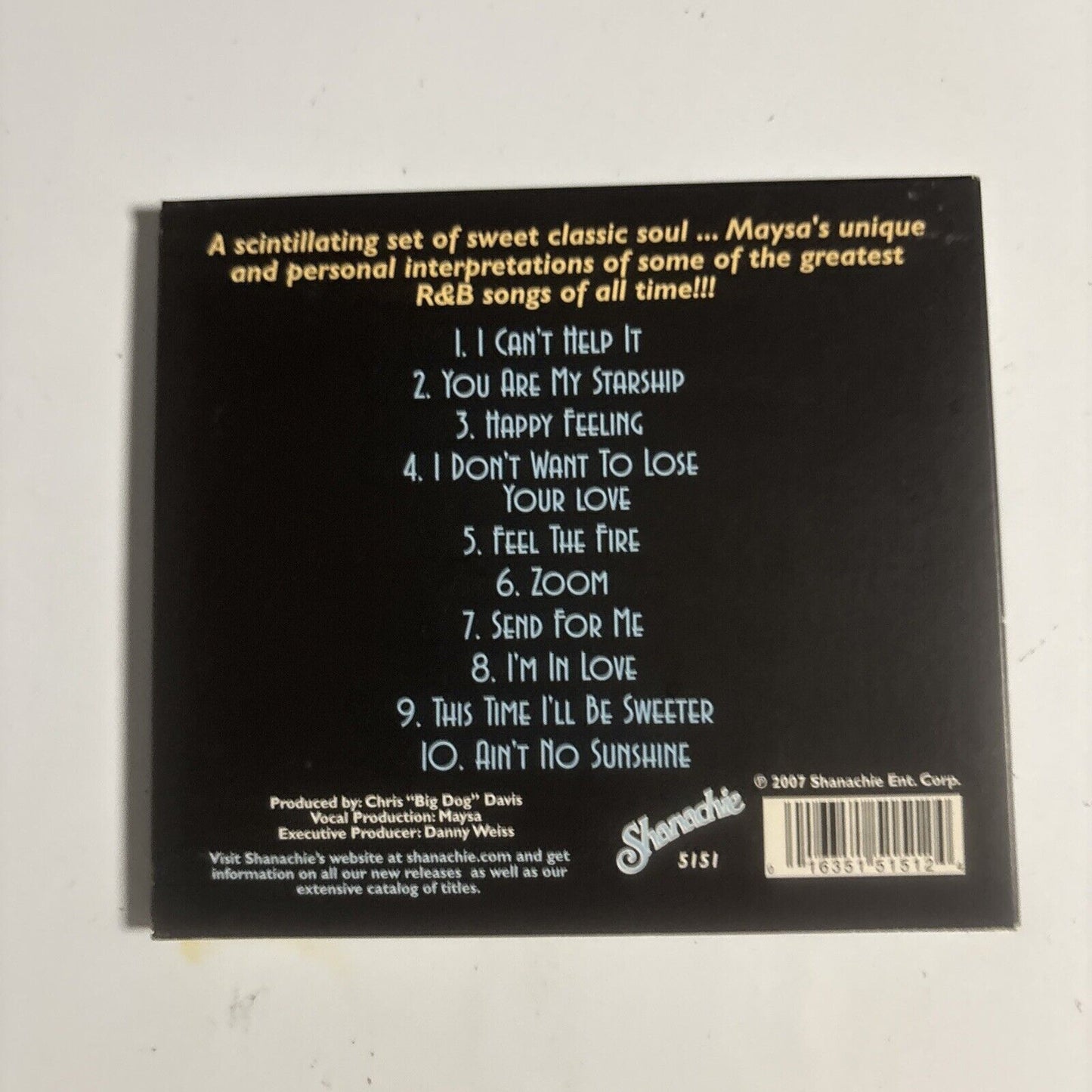 Maysa Leak – Feel The Fire (CD, 2007) 5151