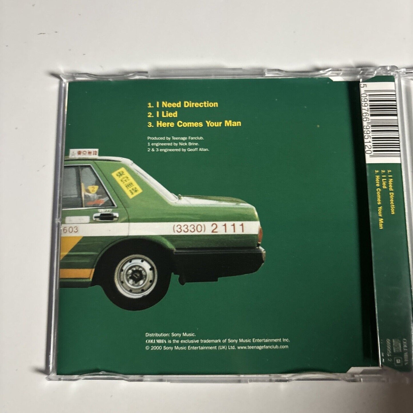 Teenage Fanclub – I Need Direction (CD, 2000) 669951 2