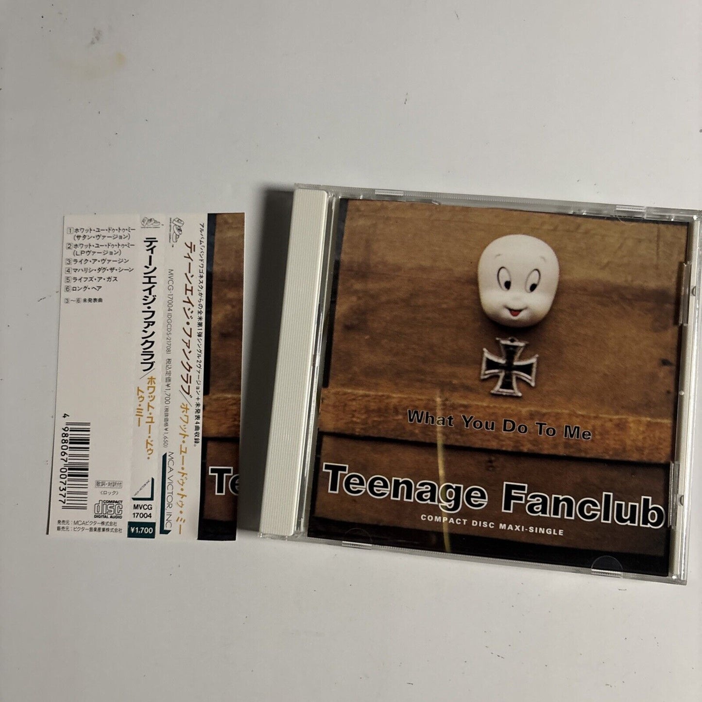 Teenage Fanclub – What You Do To Me (CD, 1992) mvcg-17004 Japan obi