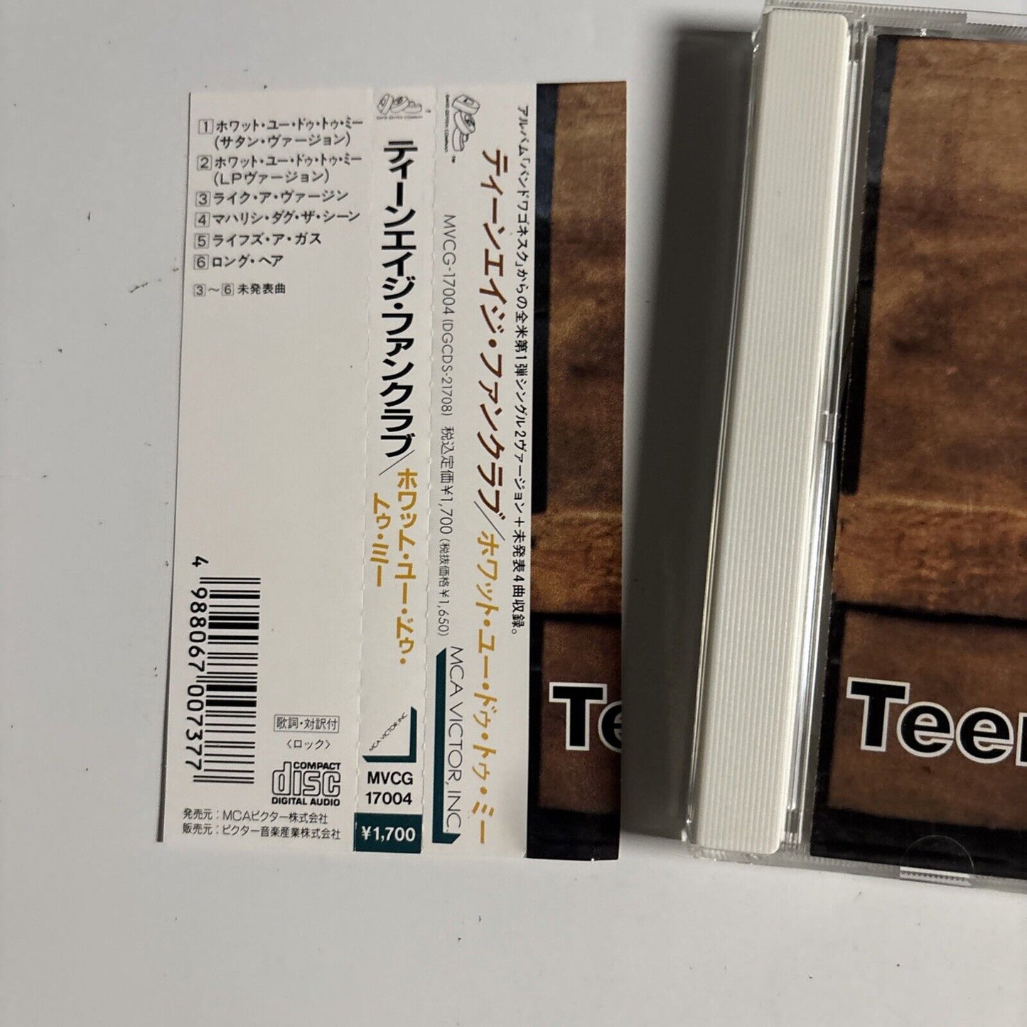 Teenage Fanclub – What You Do To Me (CD, 1992) mvcg-17004 Japan obi
