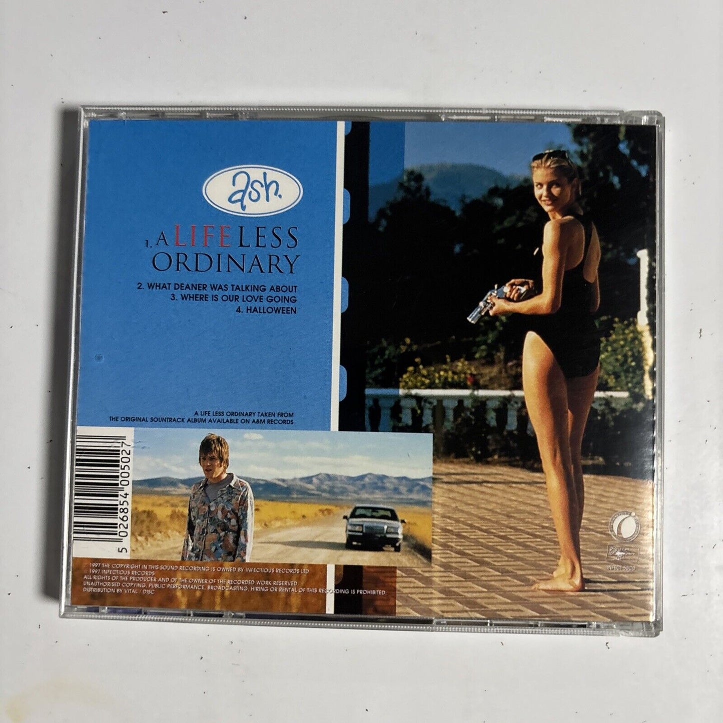 Ash – A Life Less Ordinary (1997, CDP UK Pressing, CD) INFECT 50CD