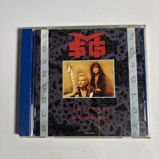MSG – Nightmare - The Acoustic M.S.G. (CD, 1992) tocp-7020 Japan
