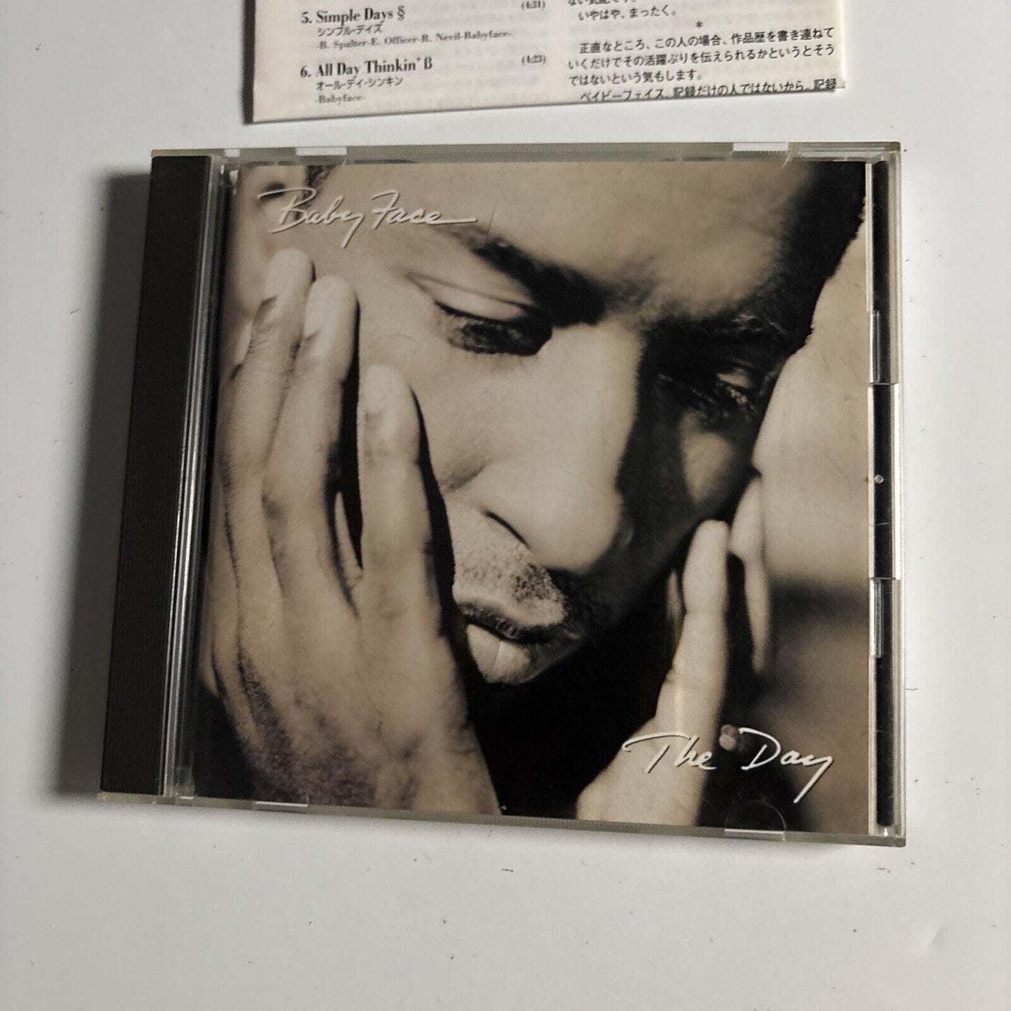 Babyface – The Day (CD, 1996) SRCS 8185 Japan