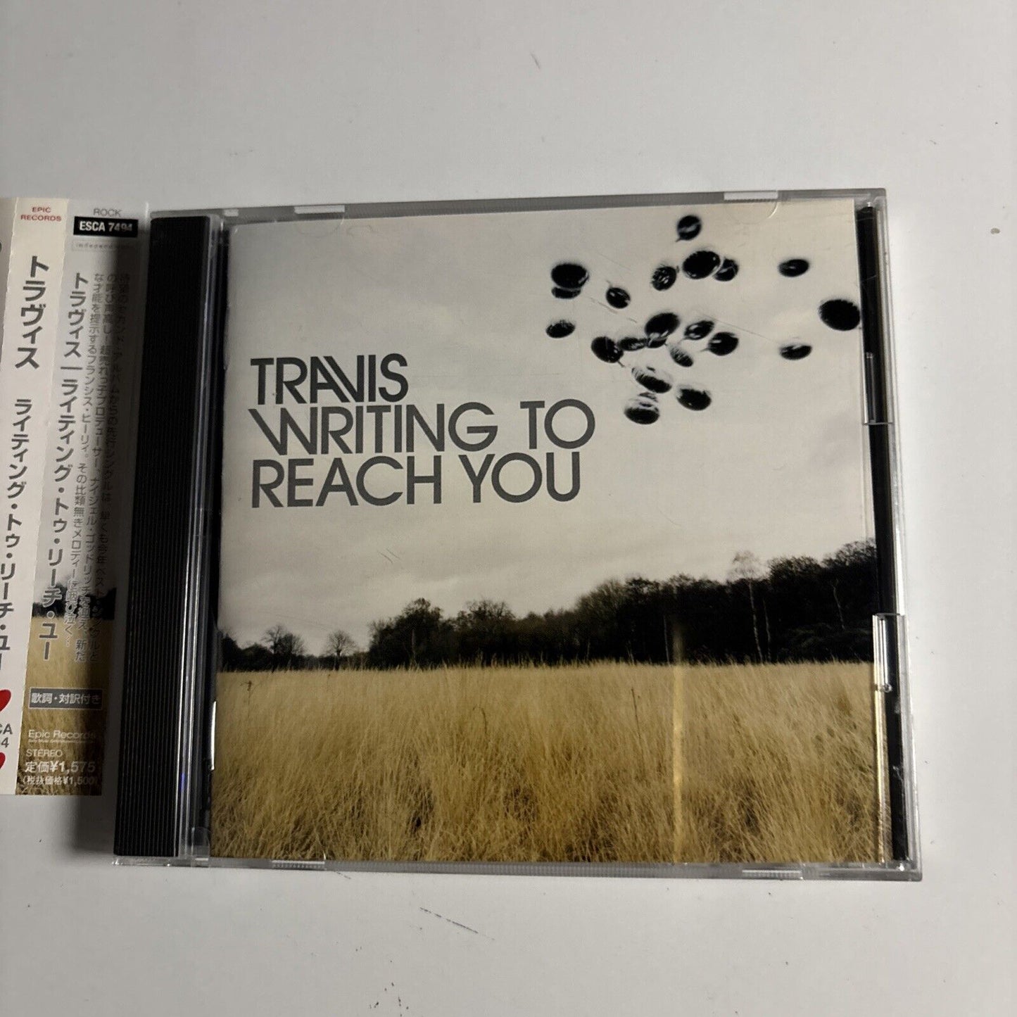Travis – Writing To Reach You (CD, 1999) esca-7494 Japan obi