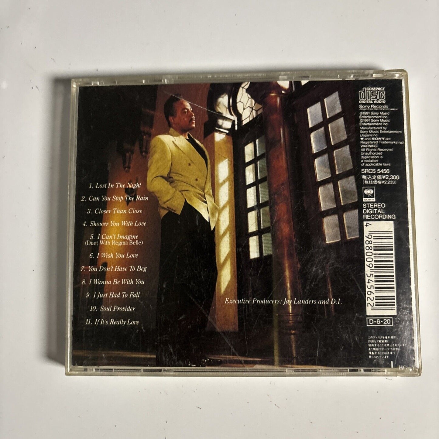 Peabo Bryson – Can You Stop The Rain (CD, 1991) srcs-5456 Japan
