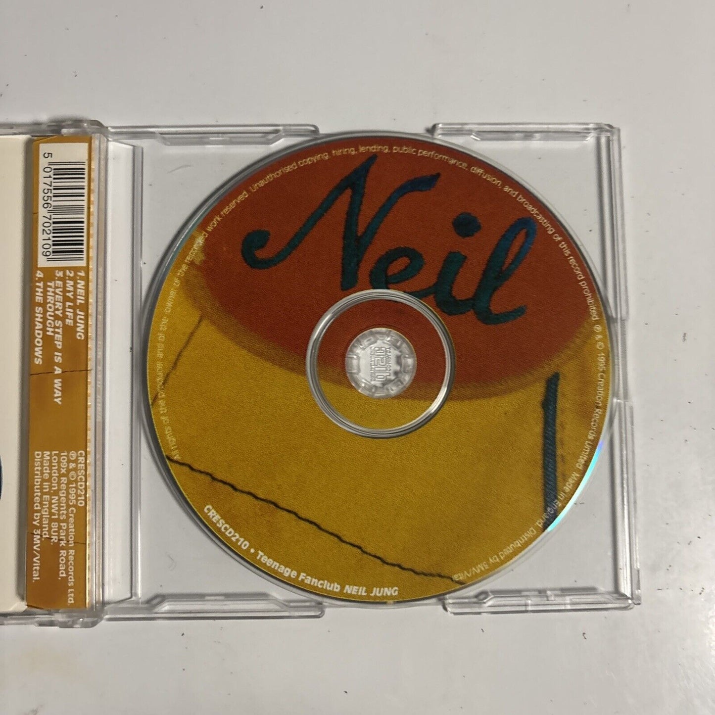 Teenage Fanclub – Neil Jung (CD, 1995) CRESCD210