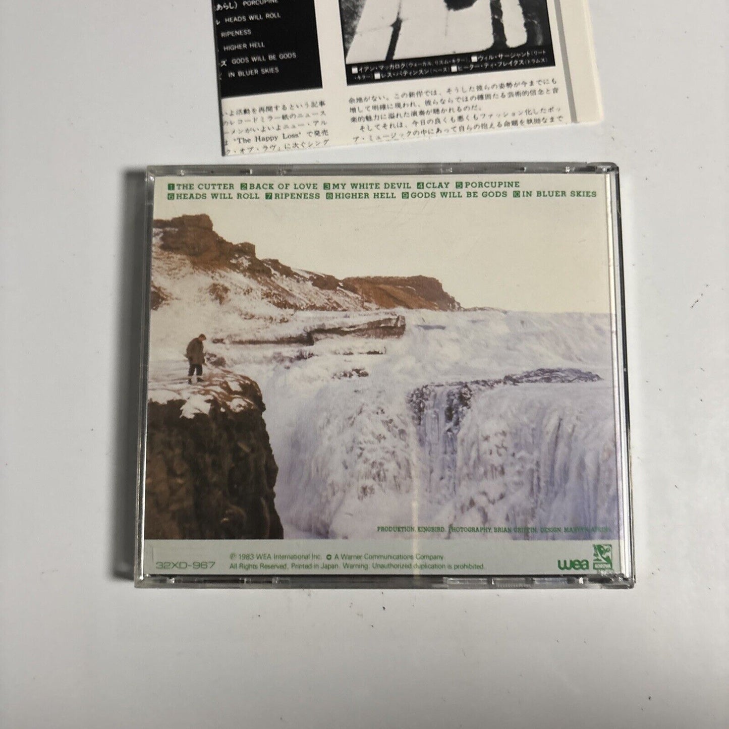 Echo & The Bunnymen – Porcupine (CD, 1983) 32xd-967 Japan