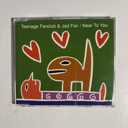 Teenage Fanclub & Jad Fair – Near To You (CD, 2002) GEOG13CD