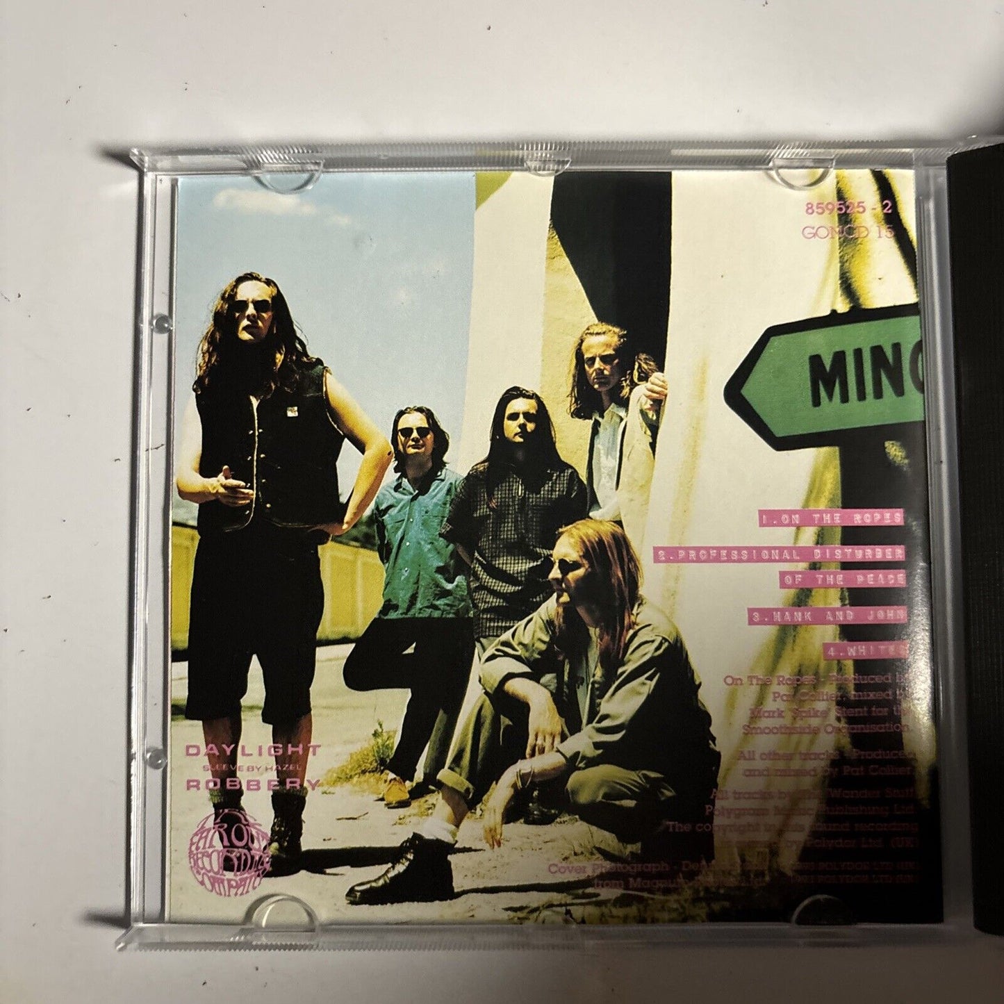 The Wonder Stuff – On The Ropes EP (CD, 1993) GONCD 15