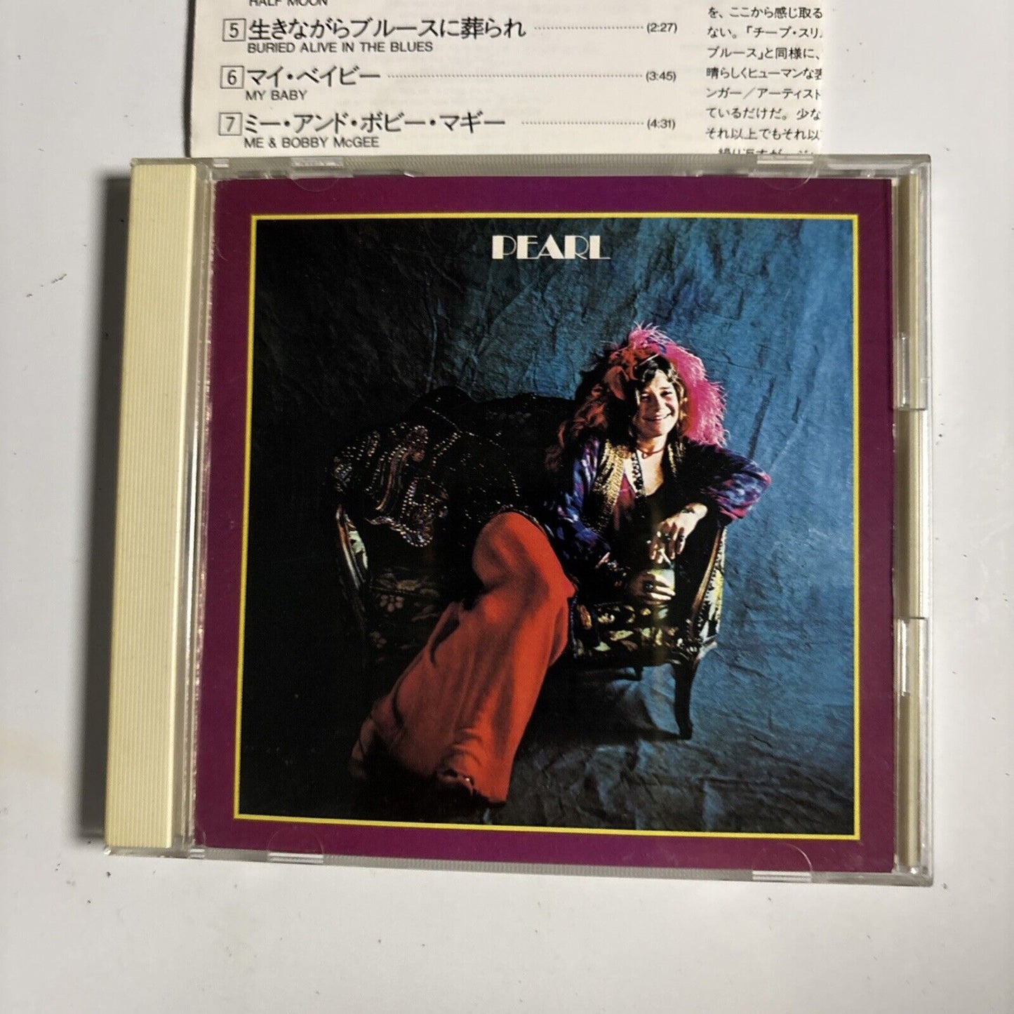 Janis Joplin – Pearl (CD, 1990) CSCS 6051 Japan
