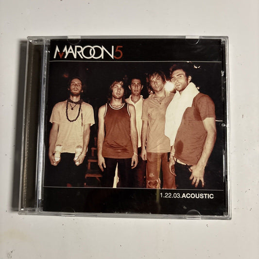 Maroon 5 – 1.22.03. Acoustic (CD, 2004)