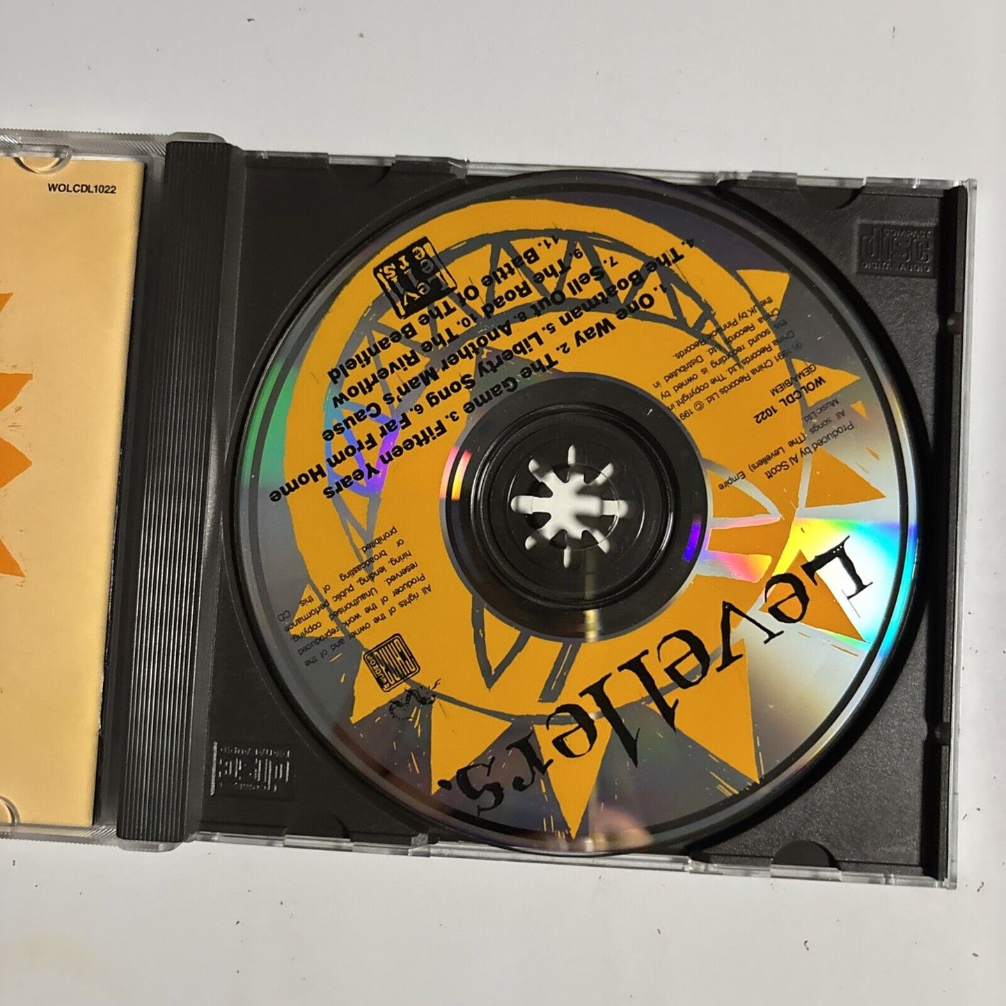 Levellers – Levelling The Land (CD, 1992) WOLCDL 1022