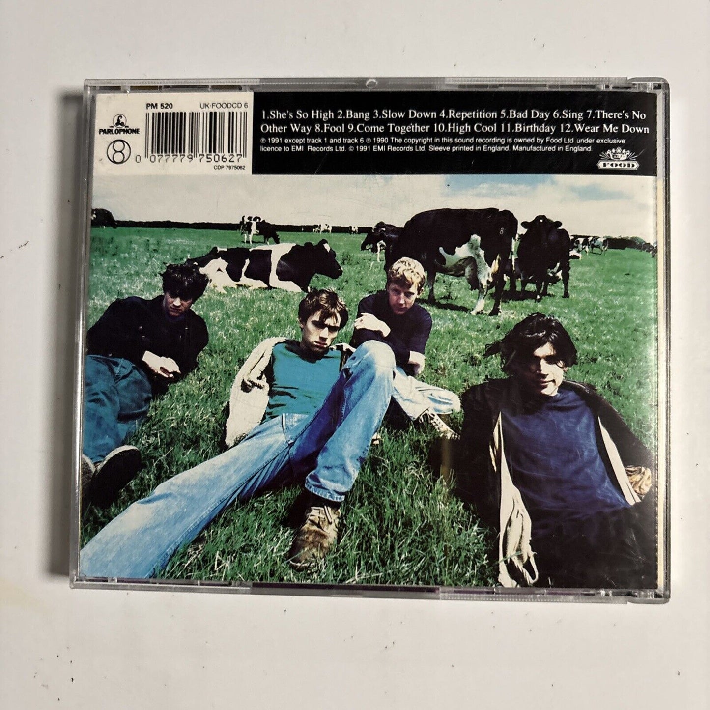 Blur – Leisure (CD, 1991) FOODCD 6